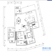 蓝猫折腾记:异型小三房装修