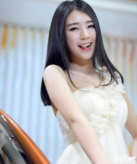 车展上的美女