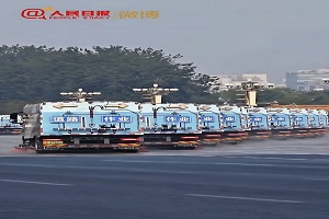 当先锋,打头阵!比亚迪纯电动环卫车护航九三阅兵